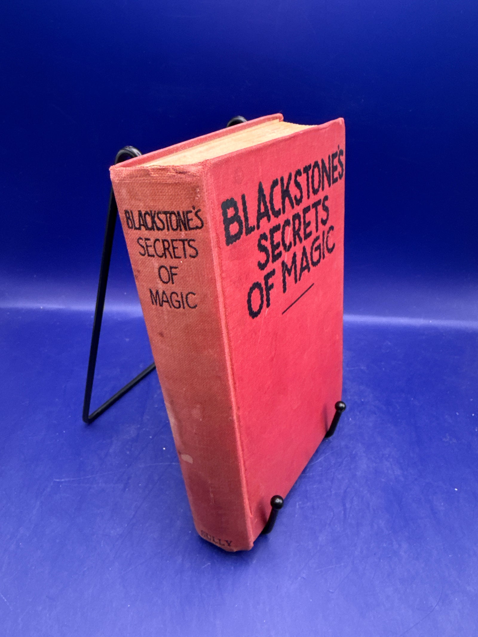 Blackstone's Secrets of Magic 3rd Printing 1932 by Harry Blackstone ESTATE