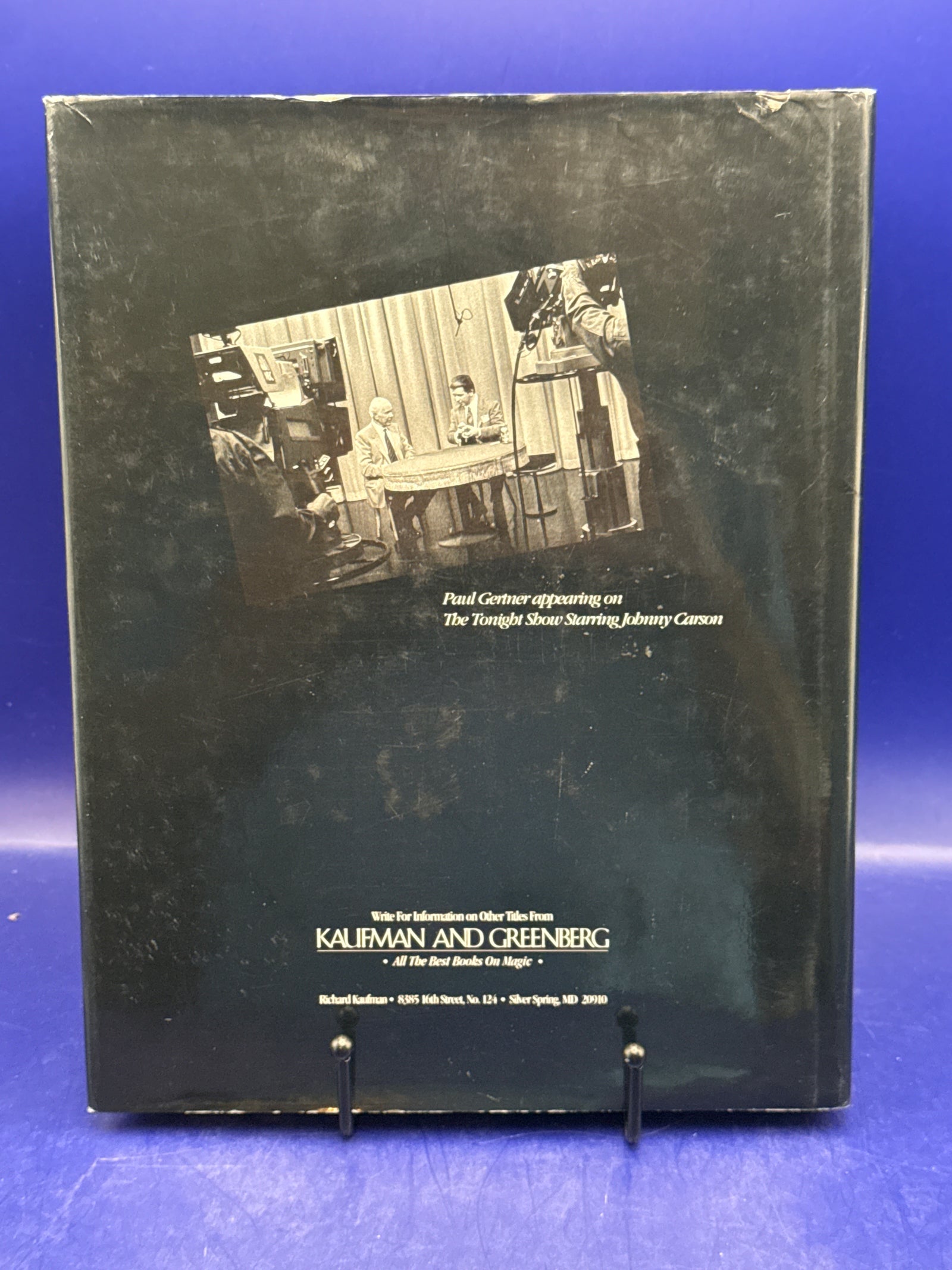 Paul Gertner’s Steel and Silver by Richard Kaufman 1st Ed 1994 Insribed by Paul Gertner & includes additional autographed flyer