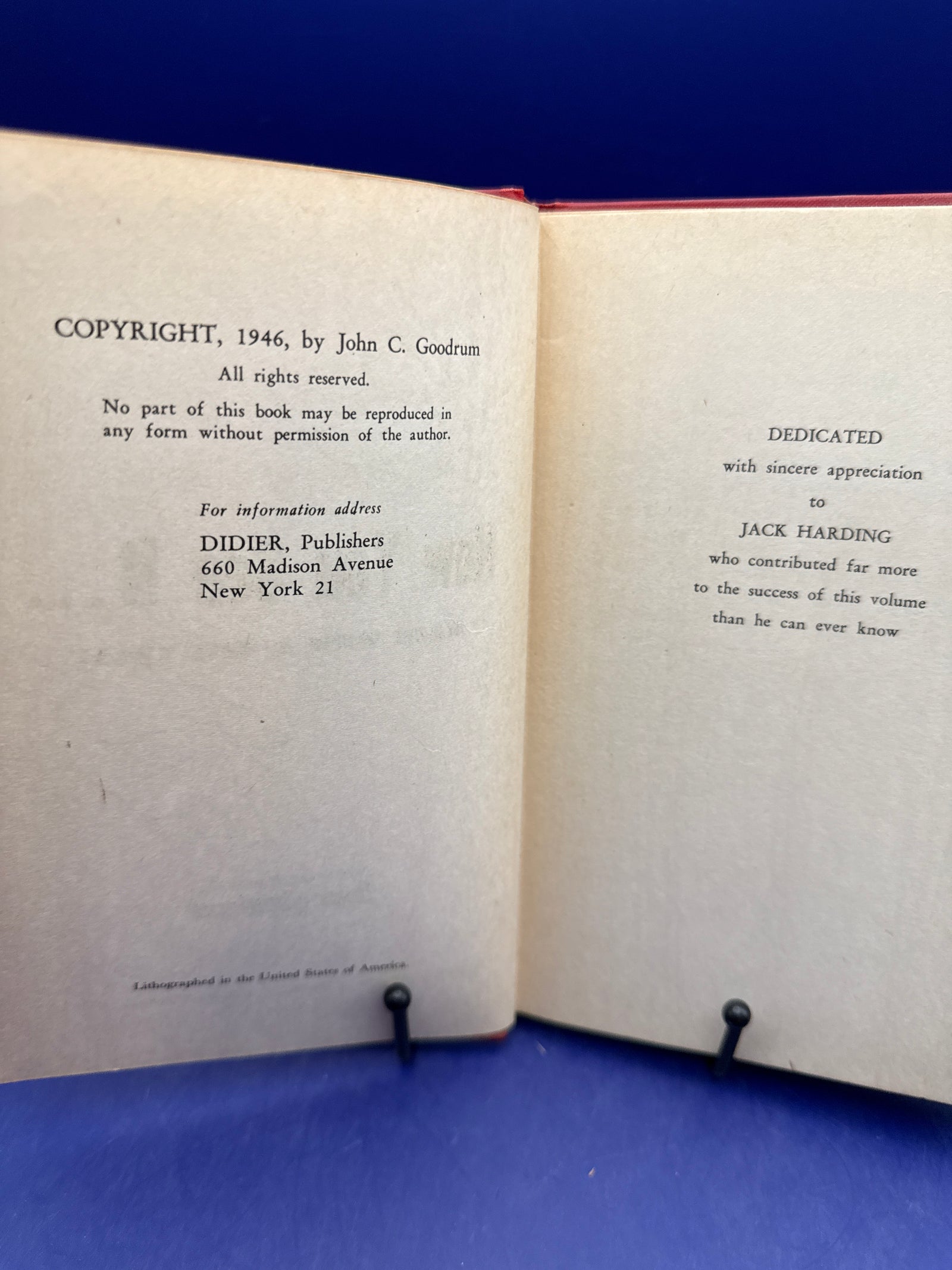 Now You See It by John Goodrum 1946 HC ESTATE