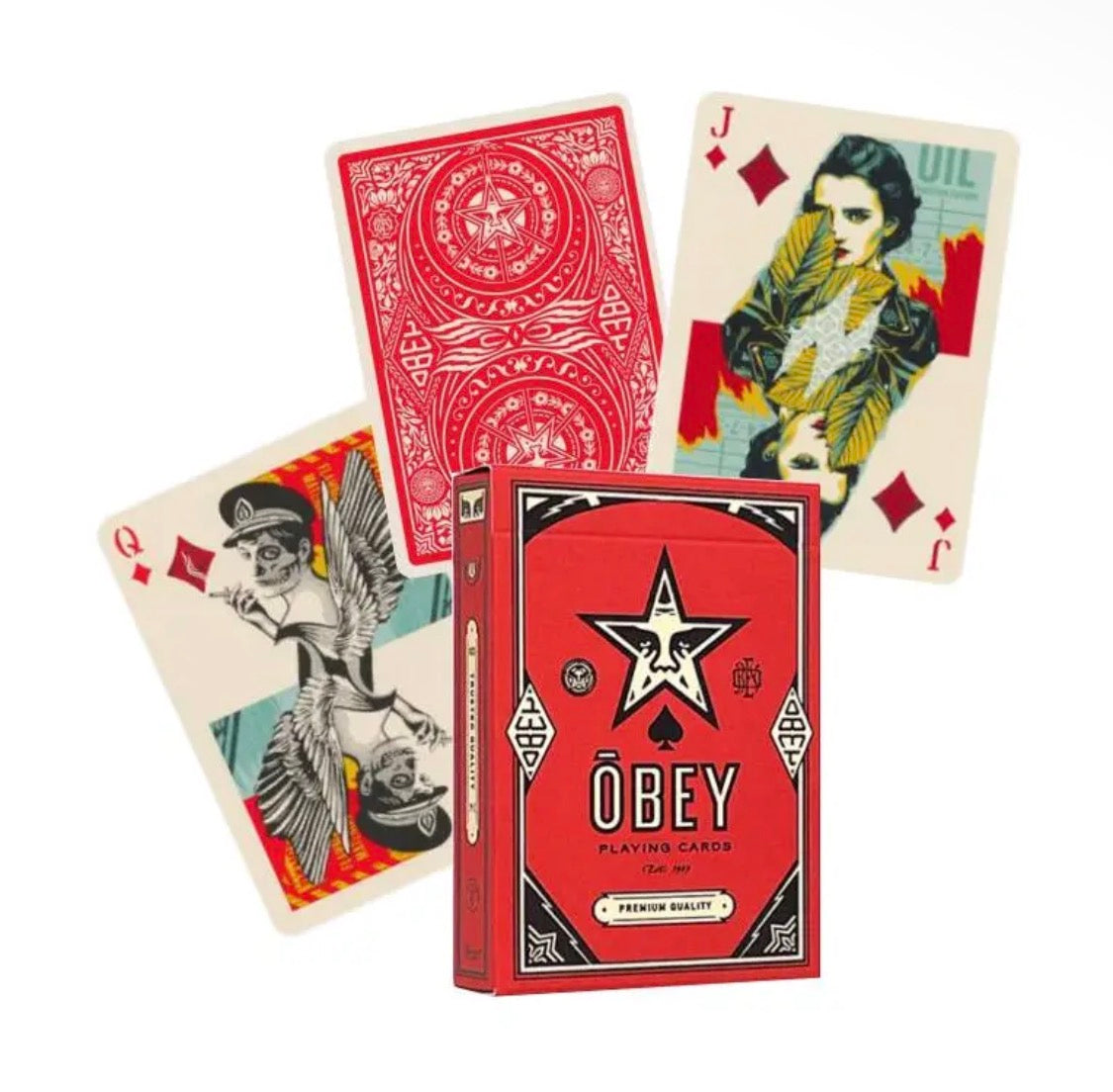 Theory11 OBEY Playing Cards by Shepard Fairey – Brand New & Factory Sealed