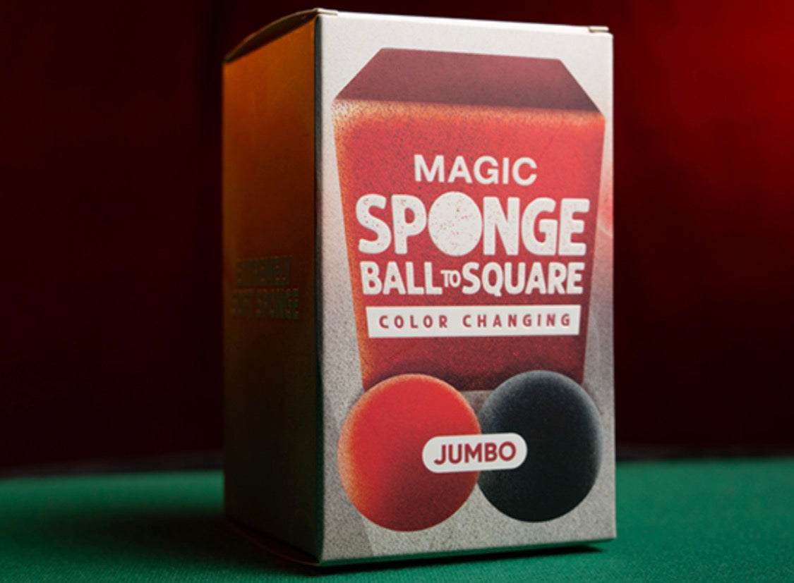 Magic Color Changing Sponge Ball to Square by Murphy's Magic (available in 2 sizes)