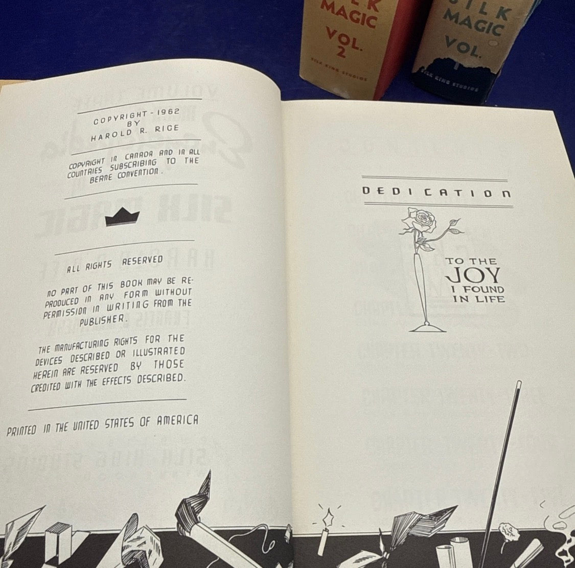 Rice’s Encyclopedia of Silk Magic Vol 1-3 - Silk King Studios - 1st Ed. 1948 ESTATE