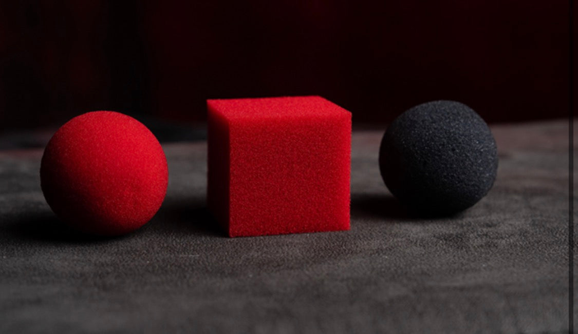 Magic Color Changing Sponge Ball to Square by Murphy's Magic (available in 2 sizes)