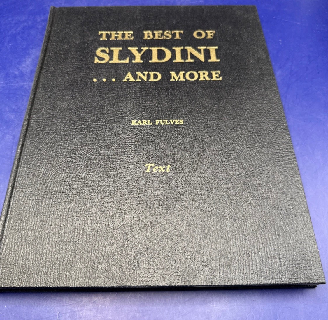 The Best Of Slydini & More By Karl Fulves INSRIBED BY SLYDINI 1st Ed. ESTATE