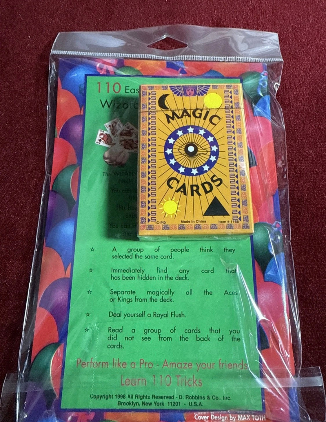 100+ Magic Tricks with a Stripper Deck- Book & Deck included