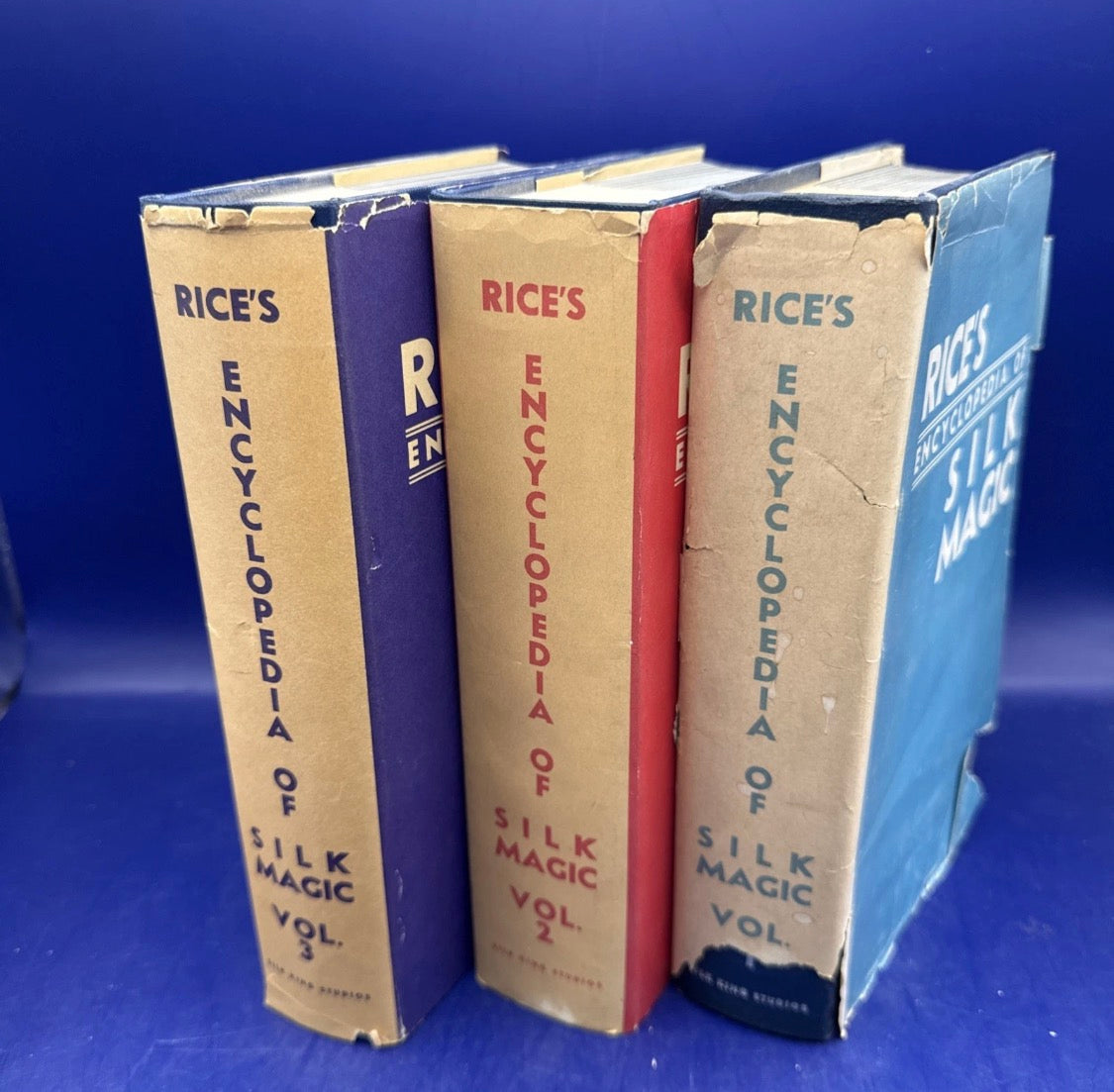 Rice’s Encyclopedia of Silk Magic Vol 1-3 - Silk King Studios - 1st Ed. 1948 ESTATE