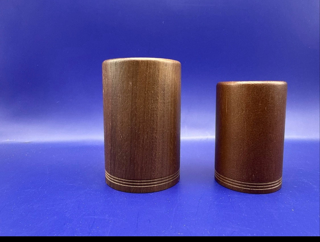 Mikame/Excelsior Cylinder Chop Cup M-Cylinder-Walnut-Viking Magic Mfg Limited Edition
