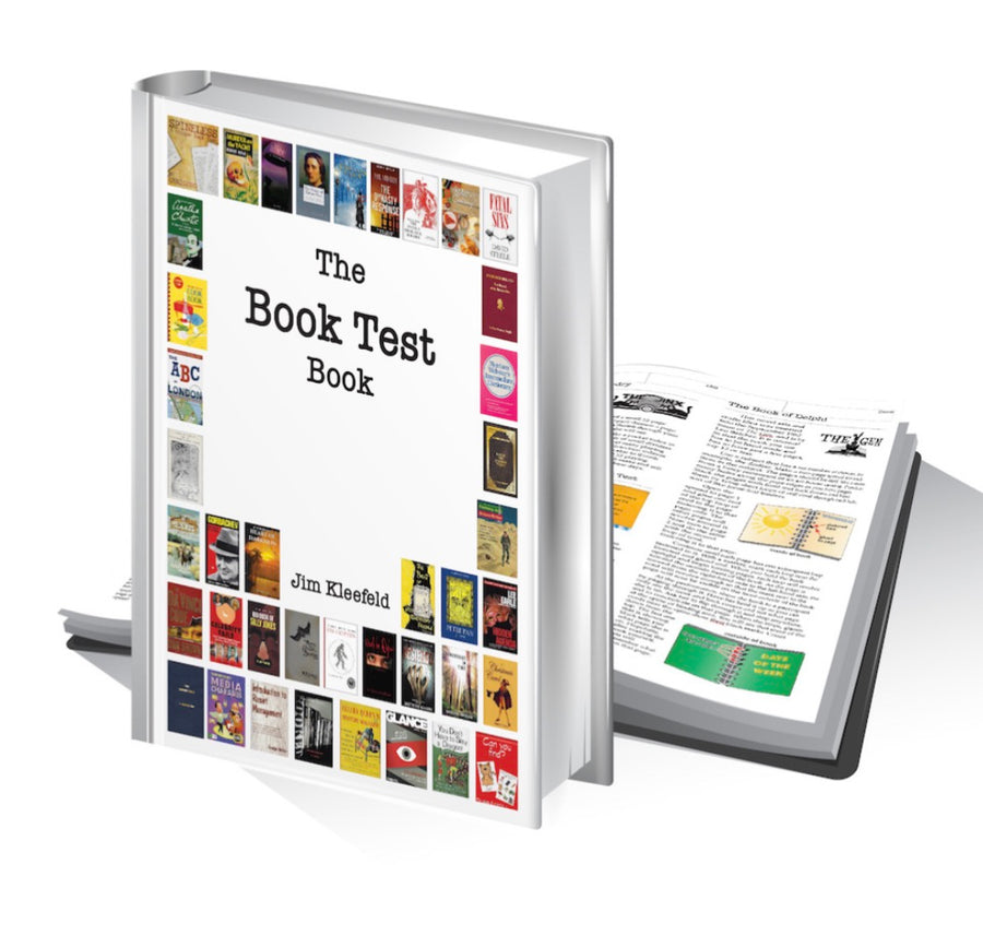 The Book Test Book by Jim Kleefeld - The definitive book on book tests.