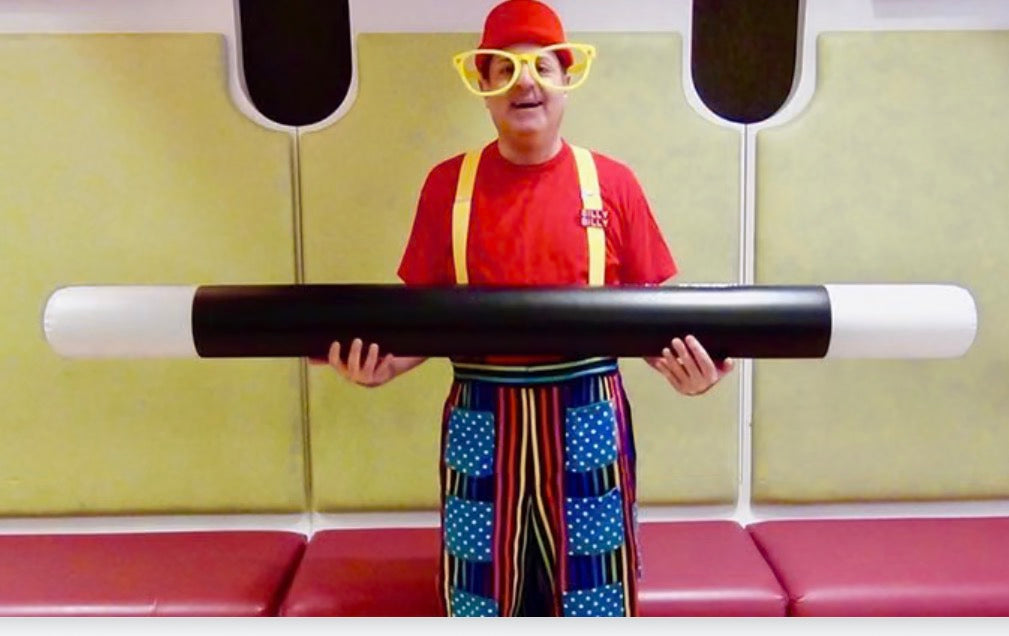 Silly Billy 6 foot Airship Wand