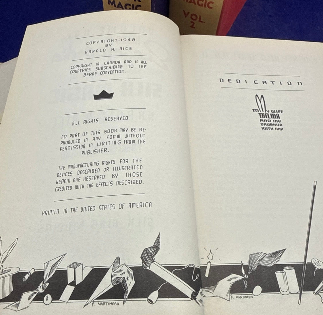 Rice’s Encyclopedia of Silk Magic Vol 1-3 - Silk King Studios - 1st Ed. 1948 ESTATE
