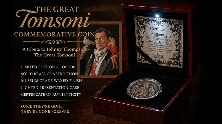 The Great Tomsoni Commemorative Coin - Limited Edition