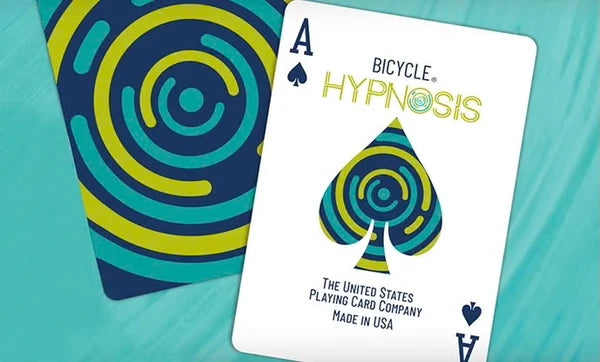 Bicycle Hypnosis Playing Cards - Green - Sealed