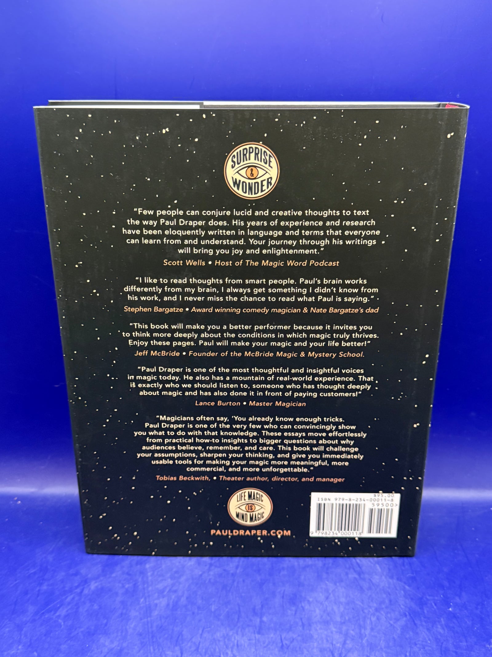 On Second Thought...Mentalism, Meaning, and Performance by Paul Draper SIGNED