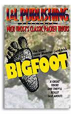 Nick Trost's Classic Packet Tricks - Big Foot - Trick-SALE