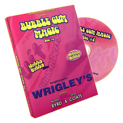 Bubble Gum Magic by James Coats and Nicholas Byrd - Volume 1 - DVD-SALE