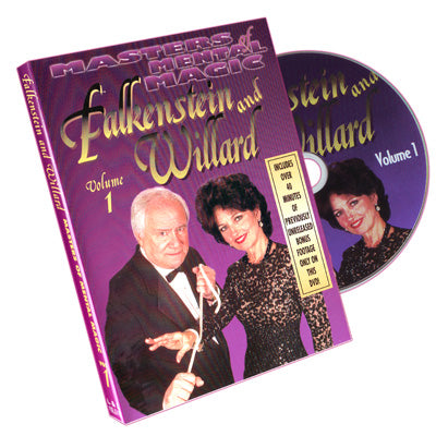 Falkenstein and Willard  Masters of Mental Magic Vol #1 - DVD-SALE