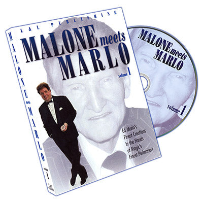 Malone Meets Marlo #1 by Bill Malone - DVD-SALE