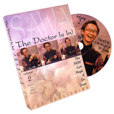 The Doctor Is In - The New Coin Magic of Dr. Sawa Vol 2 - DVD-SALE