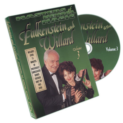 Falkenstein and Willard  Masters of Mental Magic Vol #3 - DVD-SALE