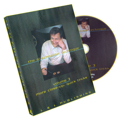 The Al Schneider Technique Vol 3: More Close up by L&L Publishing - DVD-SALE