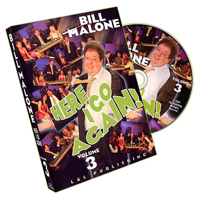 Here I Go Again - Volume 3 by Bill Malone - DVD-SALE