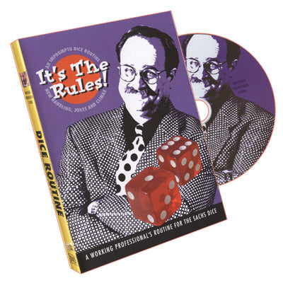 It's The Rules ( DICE ROUTINE ) by Bob Sheets - DVD-SALE