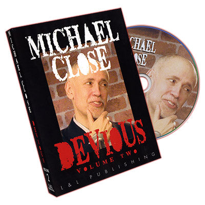 Devious Volume 2 by Michael Close and L&L Publishing - DVD-SALE
