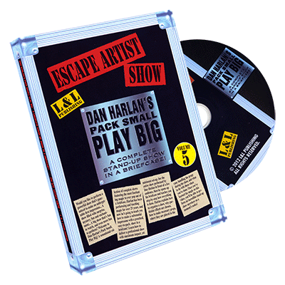 Harlan Escape Artist Show - DVD-SALE