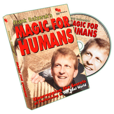 Magic For Humans by Frank Balzerak - DVD-SALE