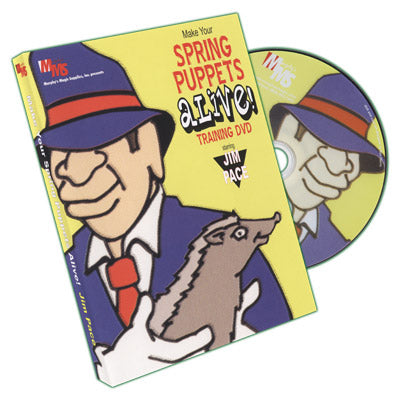 Make Your Spring Puppets Alive - Training DVD by Jim Pace - DVD-SALE