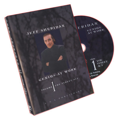 Jeff Sheridan Genius at Work Vol 1  Street Act - DVD-SALE