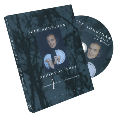 Jeff Sheridan Genius at Work Vol 2 Card Manipulation - DVD-SALE