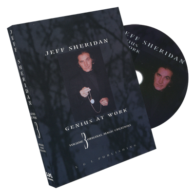 Jeff Sheridan Genius at Work Vol 3 Original Magic - DVD-SALE