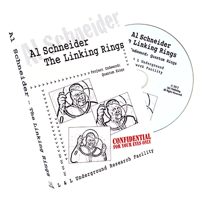 Al Schneider Linking Rings by L&L Publishing - DVD-SALE