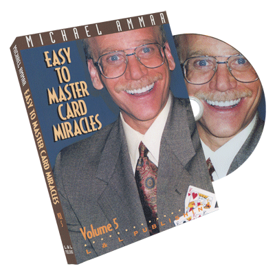 Easy to Master Card Miracles Volume 5 by Michael Ammar - DVD-SALE