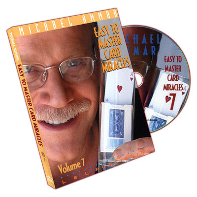 Easy to Master Card Miracles Volume 7 by Michael Ammar - DVD-SALE