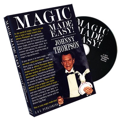 Johnny Thompson's Magic Made Easy by L&L Publishing - DVD-SALE