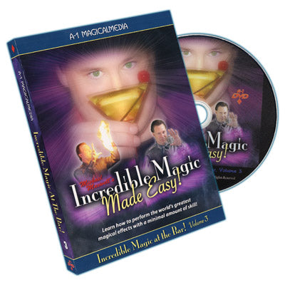 Incredible Magic At The Bar - Volume 3 by Michael Maxwell - DVD-SALE