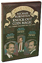 Knock Out Coin Magic by Michael Rubenstein - DVD-SALE