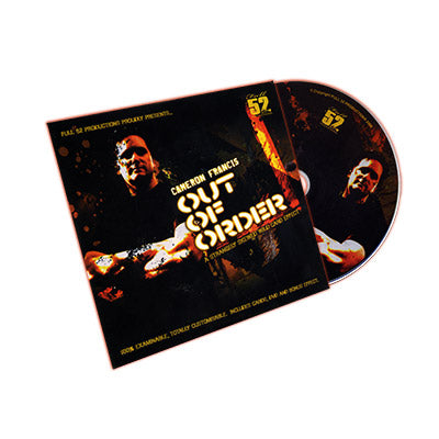 Out of Order by Cameron Francis - DVD-SALE