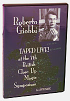 Roberto Giobbi Taped Live  DVD-SALE