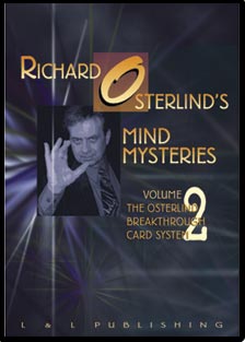 Mind Mysteries Vol 2 (Breakthru Card System) by Richard Osterlind - DVD-SALE