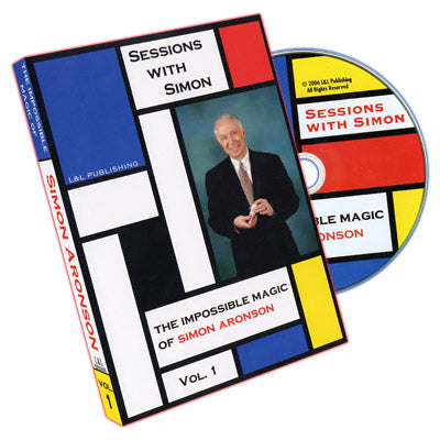 Sessions With Simon: The Impossible Magic Of Simon Aronson Volume 1 - DVD-SALE