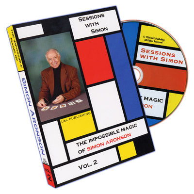 Sessions With Simon: The Impossible Magic Of Simon Aronson Volume 2 - DVD-SALE