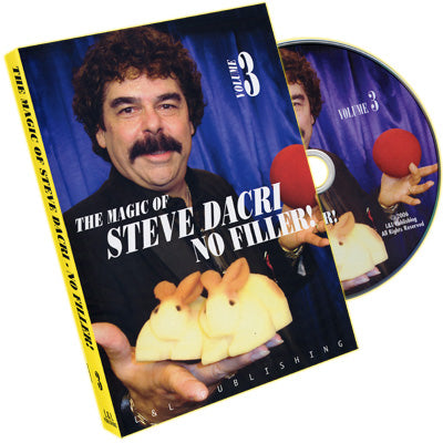 No Filler:  Magic of Steve Darci (Volume 3) - DVD-SALE