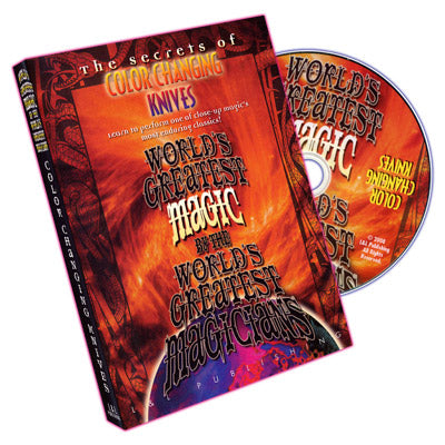 World's Greatest Magic: Color Changing Knives - DVD-SALE