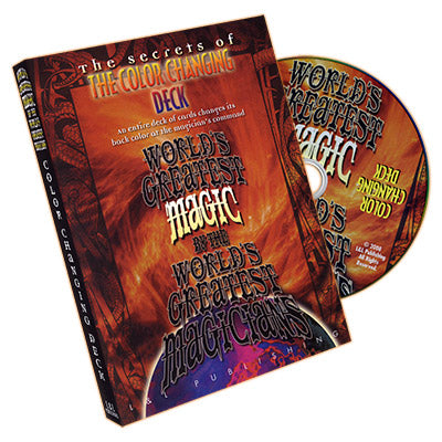 World's Greatest Magic: Color Changing Deck Magic - DVD-SALE