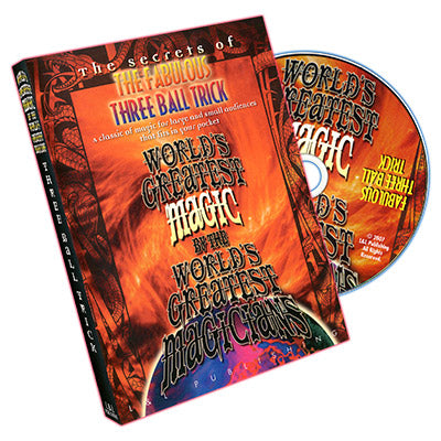 World's Greatest Magic: Fabulous Three Ball Trick - DVD-SALE
