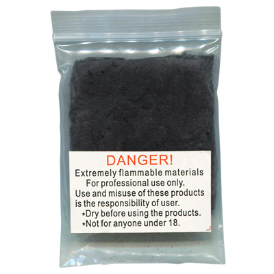 Flash Cotton (Black) by Red Corner Magic - Trick-SALE