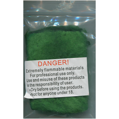 Flash Cotton (Green) by Red Corner Magic - Trick-SALE